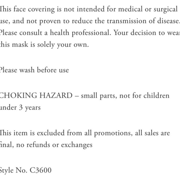 Coach - Rexy Wild Beast camp face mask, NWT, 100-% cotton - Picture 8 of 9